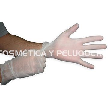 Guantes vinilo sin polvo caja de 100 uds. - Imagen 1