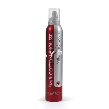 Hair cotton mousse Milenium Touch, espuma con extracto de algodón 300ml. - Imagen 1