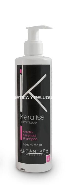 Keratin essential champú keratina 300ml. - Imagen 1