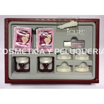 Kit lifting pestañas I Curl sin pegamento (10) y laminado de cejas - Imagen 1