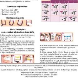Kit lifting pestañas I Curl sin pegamento (5) y laminado de cejas - Imagen 2