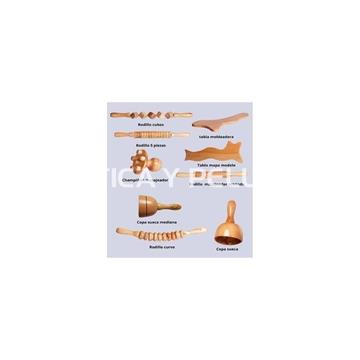 Kit maderoterapia reductor 9 piezas - Imagen 1