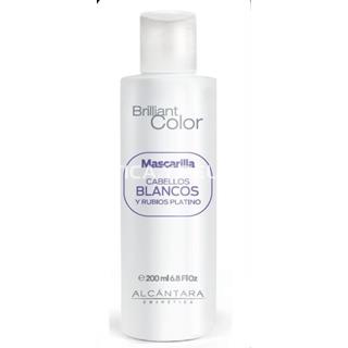 Mascarilla cabellos blancos y rubios platino, 200ml. - Imagen 1