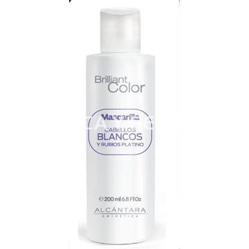 Mascarilla cabellos blancos y rubios platino, 200ml. - Imagen 1