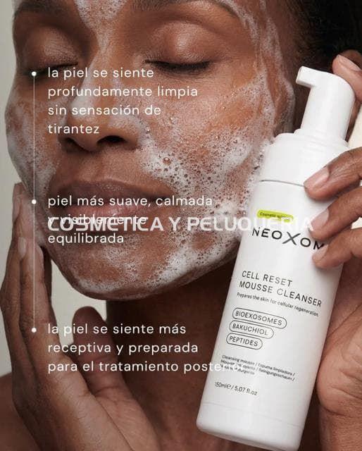 Mousse limpiador con Bioexosomas, Bakuchiol y Péptidos, 150ml. - Imagen 4