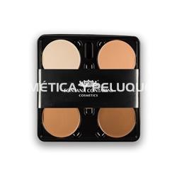 Paleta base maquilaje compacta 4 colores - Imagen 1