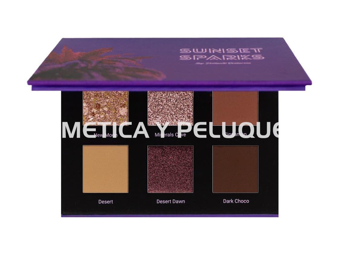 Paleta sombras ojos 6 colores - Imagen 1