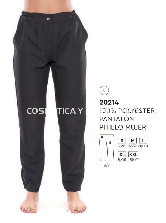 Pantalón pitillo mujer peluquería y estética - Imagen 1