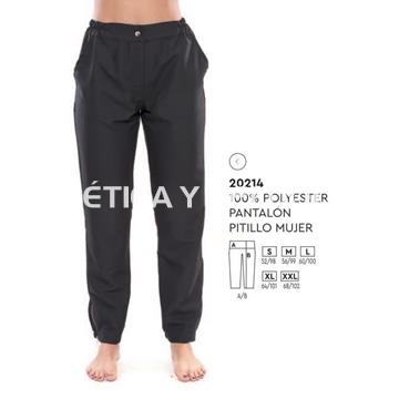 Pantalón pitillo mujer peluquería y estética - Imagen 1