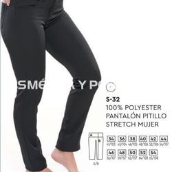 Pantalón stretch mujer peluquería y estética - Imagen 1