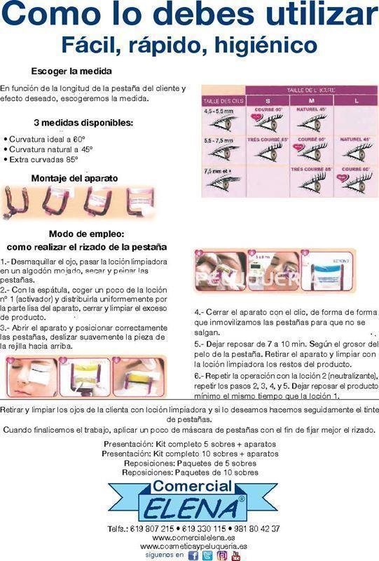 Pinzas I Curl para permanente de pestañas, lifting de pestañas - Imagen 2