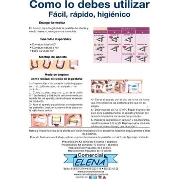 Pinzas I Curl para permanente de pestañas, lifting de pestañas - Imagen 2