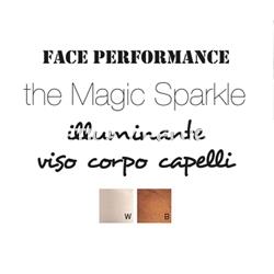 Polvos perfumados y con brillo color dorado - Imagen 2