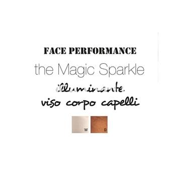 Polvos perfumados y con brillo color dorado - Imagen 2