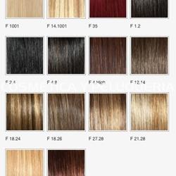 Postizo fibra pompeya, 58cm. - Imagen 2