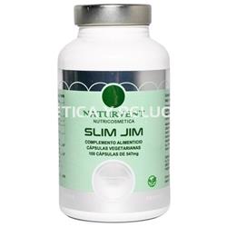 Slim Jim anticelulítico natural para reducir grasa y celulitis, 100 cápsulas - Imagen 1