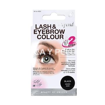 Tinte cejas y pestañas color negro - Imagen 1