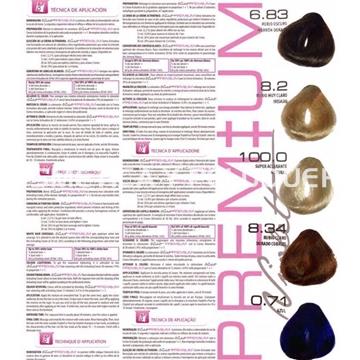 Tinte sin amoníaco Violett Premium color 6.83 - Imagen 2