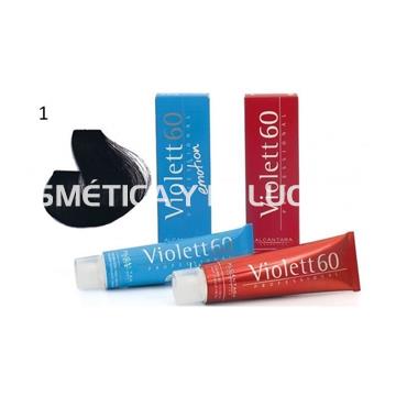 Tinte Violett 60 profesional color 1 negro azul - Imagen 2