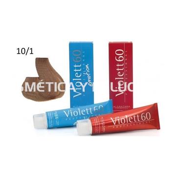 Tinte Violett 60 profesional color 10/1 rubio ceniza platino - Imagen 2