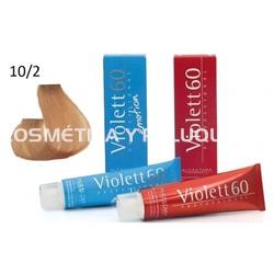 Tinte Violett 60 profesional color 10/2 platino dorado - Imagen 2