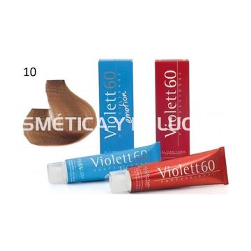 Tinte Violett 60 profesional color 10 rubio platino - Imagen 2