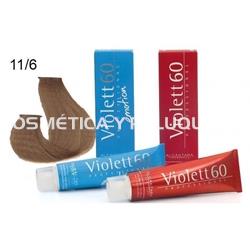 Tinte Violett 60 profesional color 11/6 platino perlado - Imagen 2