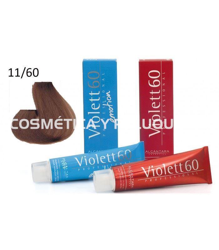 Tinte Violett 60 profesional color 11/60 superaclarante perlado - Imagen 2