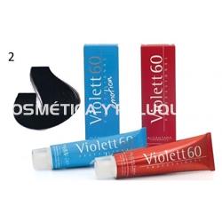 Tinte Violett 60 profesional color 2 negro - Imagen 2