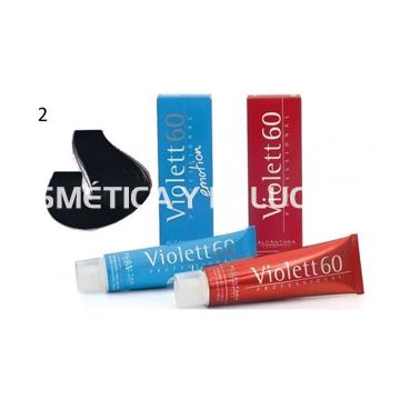Tinte Violett 60 profesional color 2 negro - Imagen 2