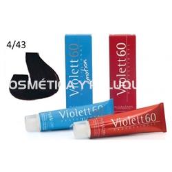 Tinte Violett 60 profesional color 4/43 marrón oscuro - Imagen 2
