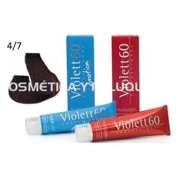 Tinte Violett 60 profesional color 4/7 rojo cobrizo - Imagen 2