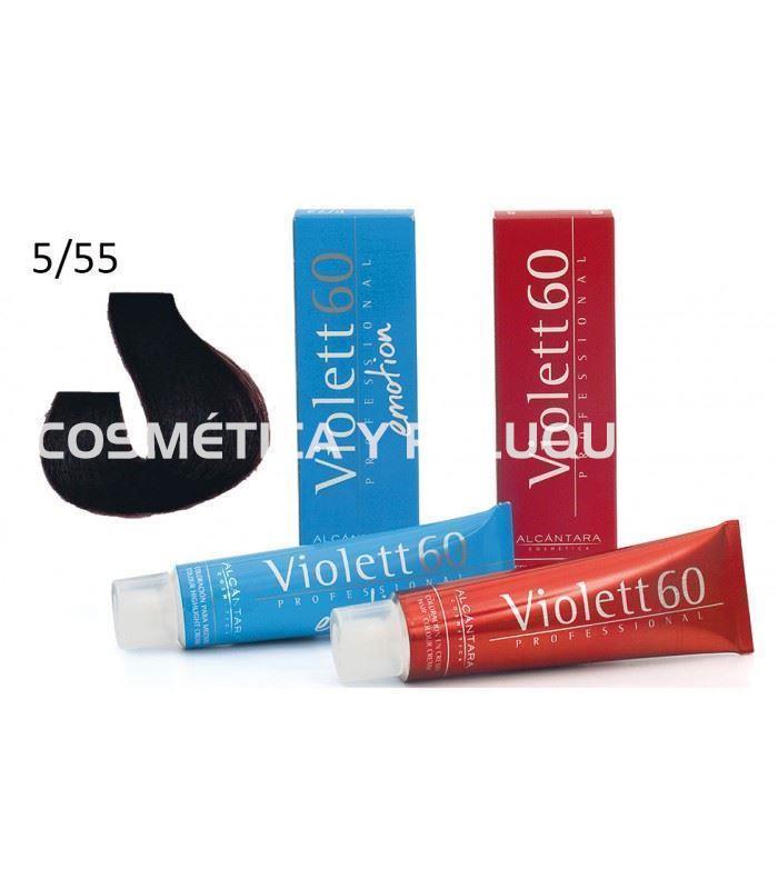 Tinte Violett 60 profesional color 5/55 mora - Imagen 2