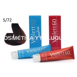 Tinte Violett 60 profesional color 5/72 cobre oscuro - Imagen 2