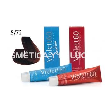 Tinte Violett 60 profesional color 5/72 cobre oscuro - Imagen 2