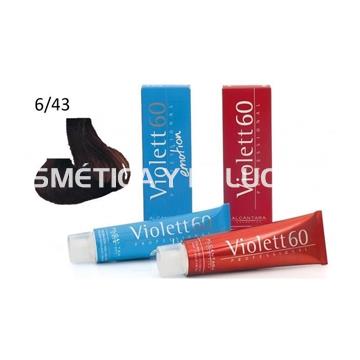 Tinte Violett 60 profesional color 6/43 marrón claro - Imagen 2