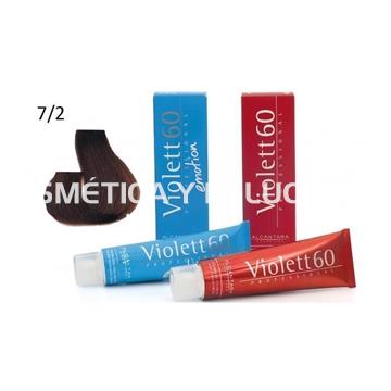 Tinte Violett 60 profesional color 7/2 rubio medio dorado - Imagen 2