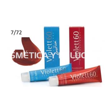Tinte Violett 60 profesional color 7/72 cobre claro - Imagen 2