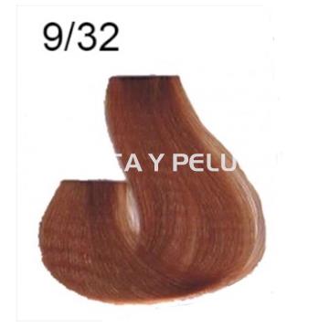 Tinte Violett 60 profesional color 9/32 rubio muy claro caoba dorado - Imagen 1