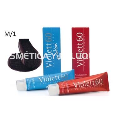 Tinte Violett 60 profesional color M/1 Gris matizador - Imagen 2