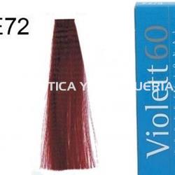 Tinte Violett 60 profesional emotion color E/72 topacio tinte directo para mechas - Imagen 1