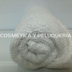 Toalla peluquería blanca 100% algodón - Imagen 1