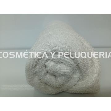 Toalla peluquería blanca 100% algodón - Imagen 1