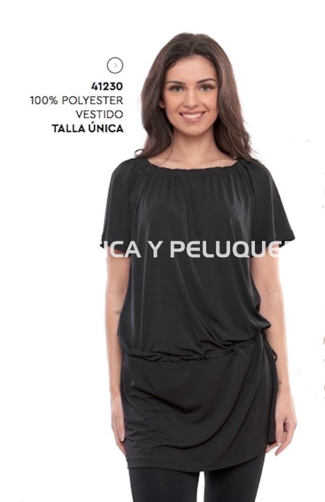 Vestido negro peluquería y estética - Imagen 1