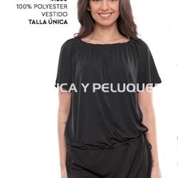 Vestido negro peluquería y estética - Imagen 1