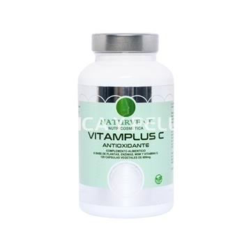 Vitamplus C - Vitamina C con complejo vegetal digestivo y antioxidante , 120 cápsulas - Imagen 1